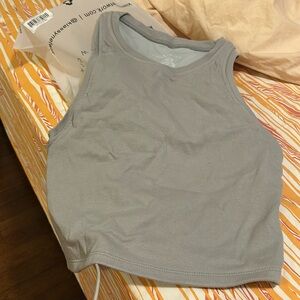 KLASSY NETWORK - Razor Back Crop Stone Color Large